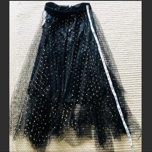 Eva Franco for Anthropology asymmetrical skirt .